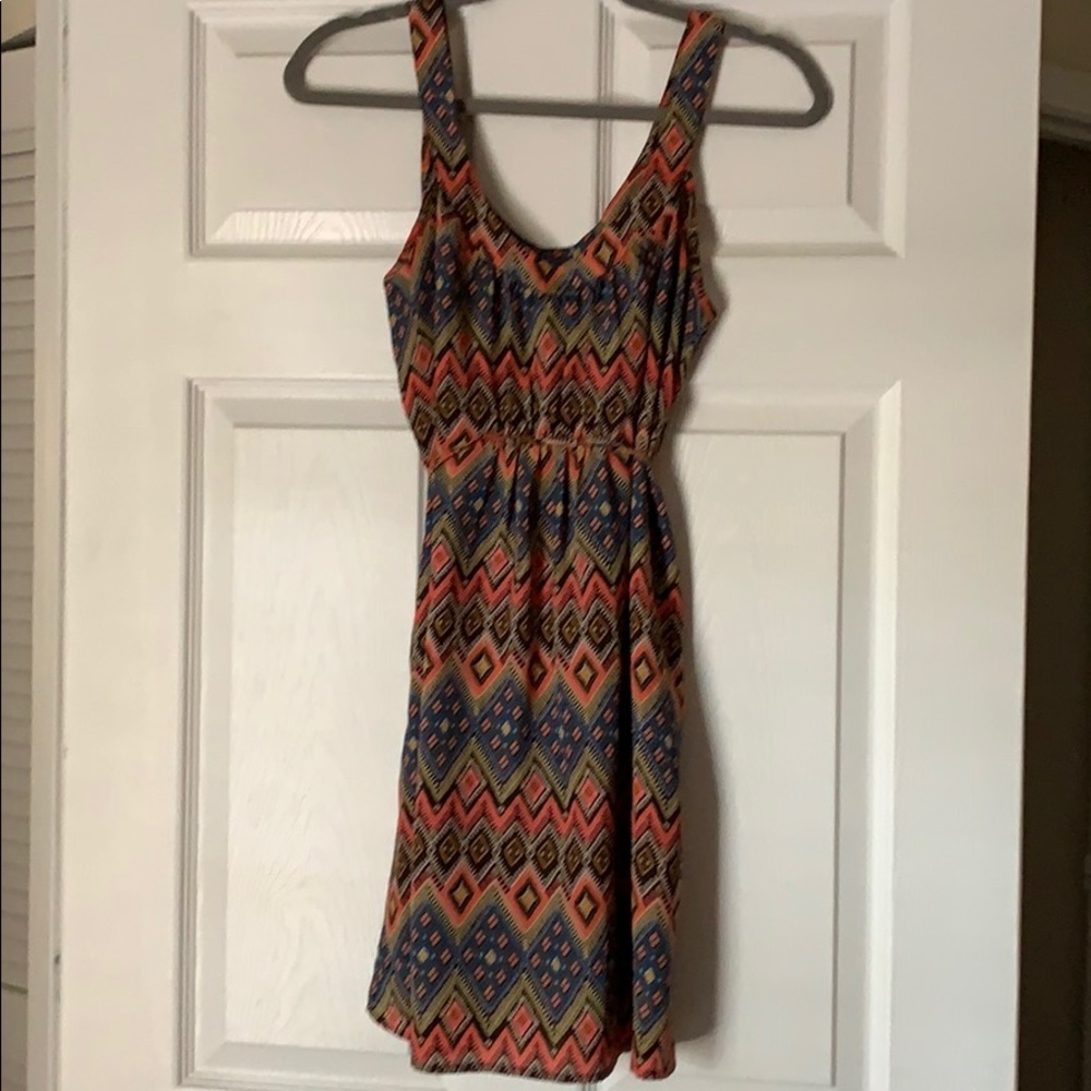 Geometric Pattern Dress
